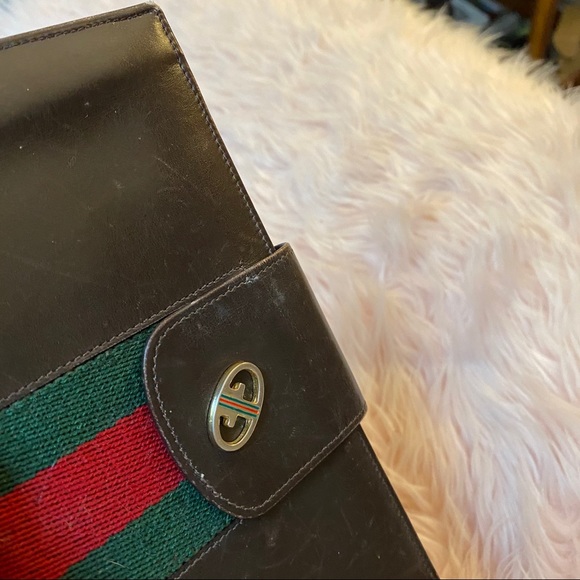 Vintage 70s Gucci Sherry Line Bifold Wallet - Picture 5 of 13